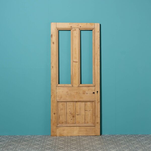 Reclaimed Stripped Pine Door for Glazing