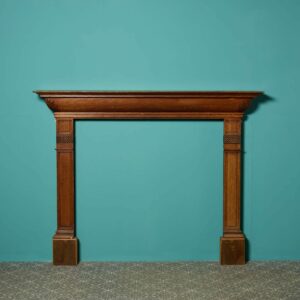 Victorian Carved Oak Fire Surround