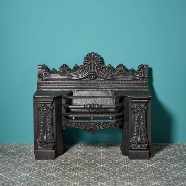 Large Regency Cast Iron Hob Grate