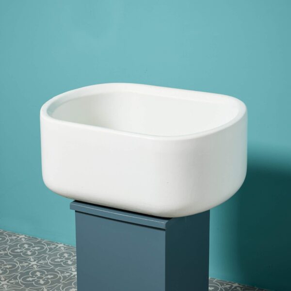 Reclaimed English Oval Shaped Belfast Sink