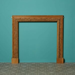 Reclaimed Carved Pine Bolection Fire Surround