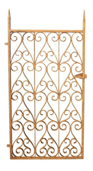 A 19th Century Wrought Iron Side Gate