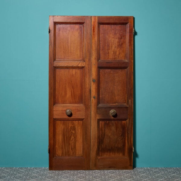 Set of Reclaimed Teak Front Doors