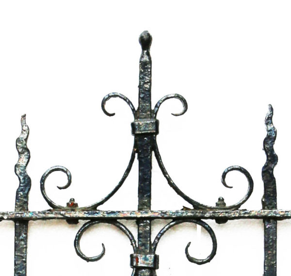 A Victorian Wrought Iron Pedestrian Gate