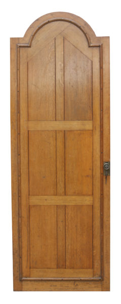 An Antique Mirrored Oak Door