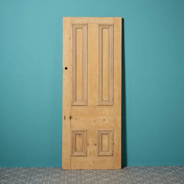 Reclaimed Pine 4-Panel Front Door