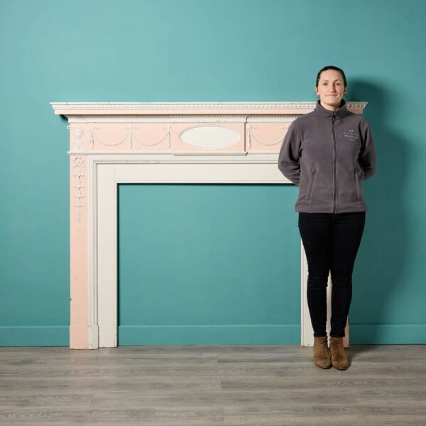 Antique Georgian Neoclassical Style Fire Surround