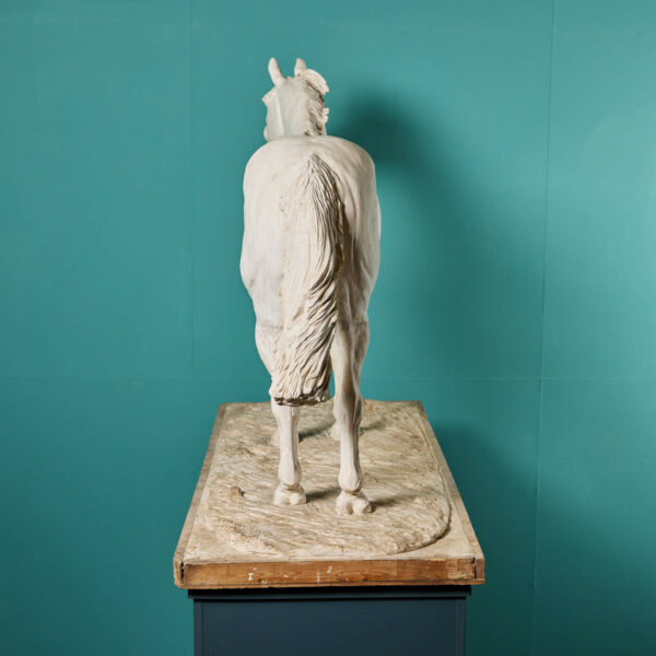 Plaster Maquette of Red Rum by Annette Yarrow