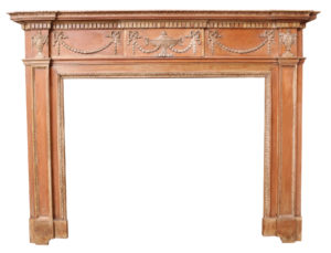 A 19th Century Georgian Neoclassical Style Fire Surround