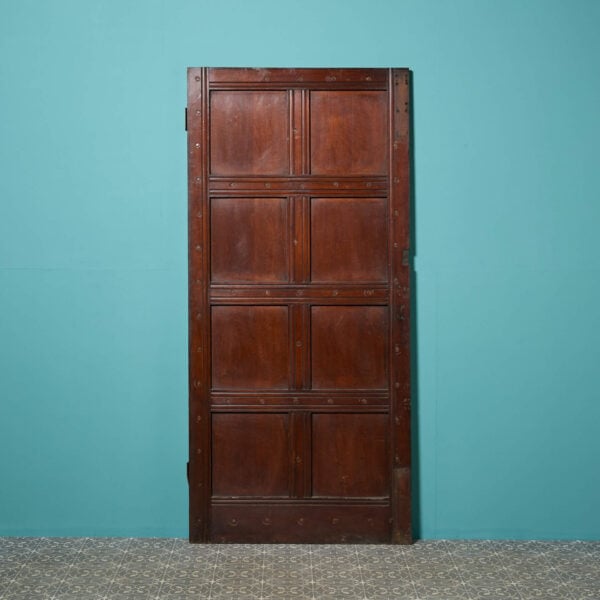 A Victorian Antique Oak Exterior Door