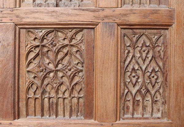 Arched Oak Interior / Exterior Door
