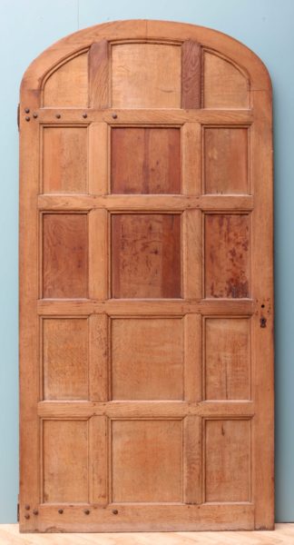 Arched Oak Interior / Exterior Door