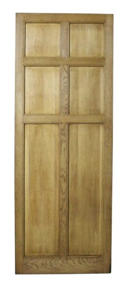 A Reclaimed Oak Six Panel Door