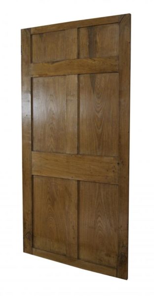 A Georgian Six Panel Oak Door