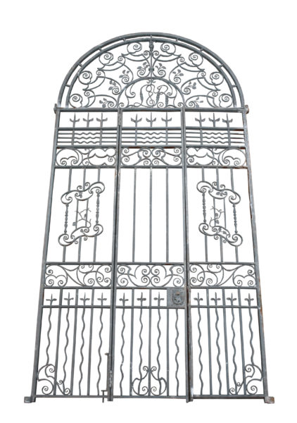 An Impressive set of Antique Wrought Iron Gates