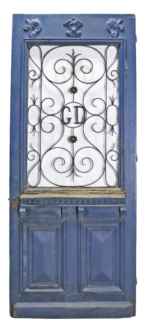 A 19th Century French Oak Exterior Door