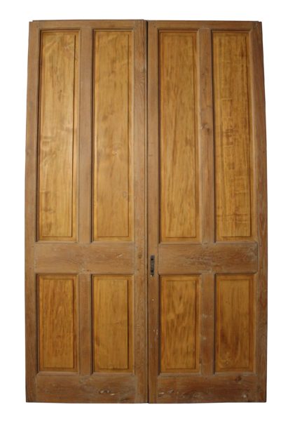 A Set of Antique Oak Room Dividers or Double Doors