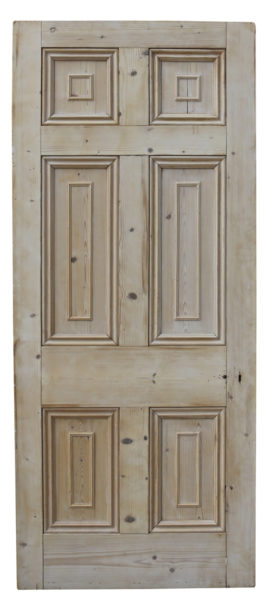 A Georgian Six Panel Interior Door