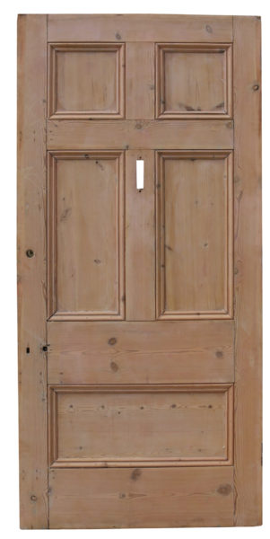 A Reclaimed Victorian Exterior Door