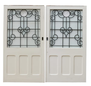 A Pair of Antique Glazed Dividing Doors
