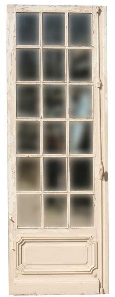 A Reclaimed Mirror Glazed Door