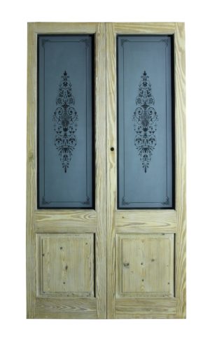 A Set of Reclaimed Glazed Double Doors