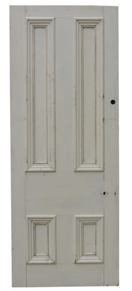 A Salvaged Pine Front Door
