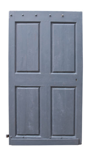 A Large Antique Four Panel Exterior Door