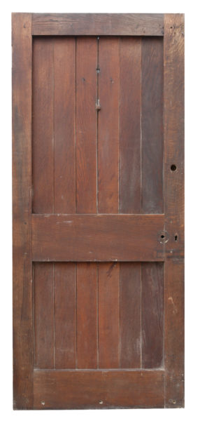 A Reclaimed Edwardian Oak Exterior Door