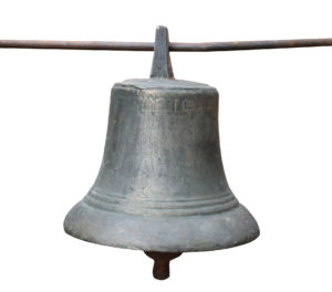 An Antique English Bronze Bell