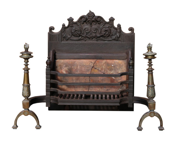 Antique English Victorian Period Fire Grate