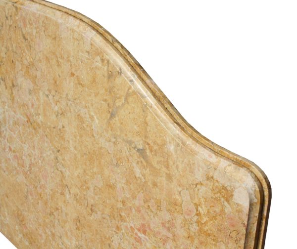 A Reclaimed Breche De Benou Jaune Marble Table Top