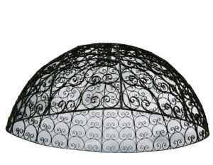 A Wrought Iron Domed Roof or Temple Dome