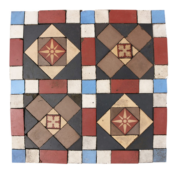 Minton Encaustic And Geometric Floor Tiles 14 M2
