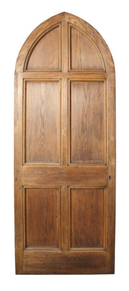 A 19th Century Arched Oak Door