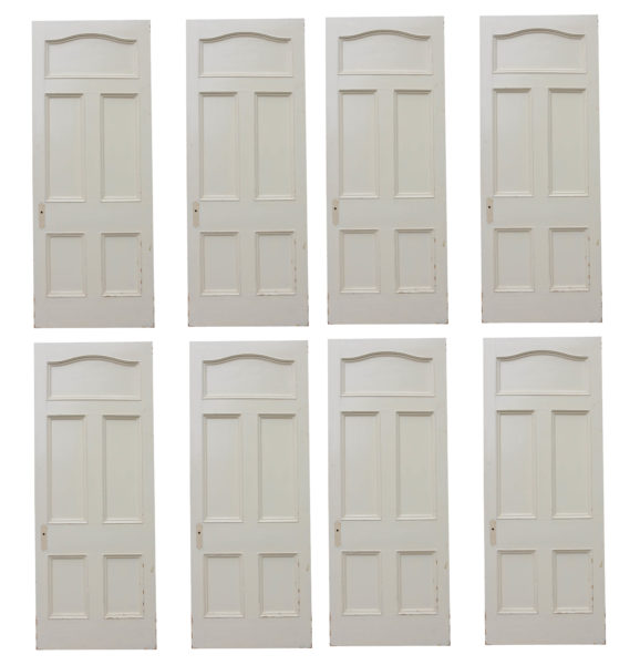 A Set of Reclaimed Painted Pine Interior Doors (96 available)