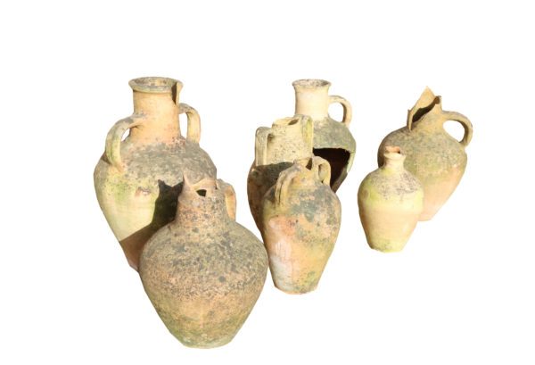 Collection of Seven Mediterranean Storage Jars