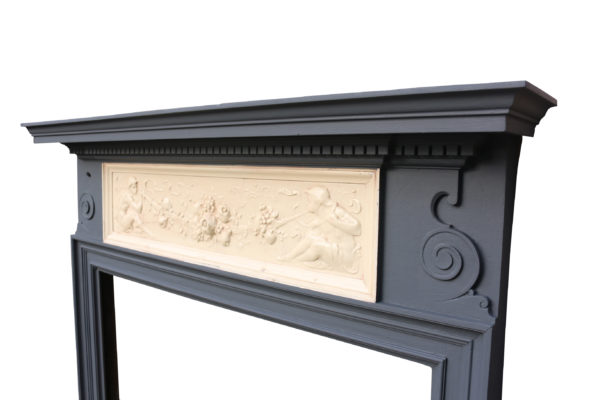 Victorian Pine and Composition Fire Surround