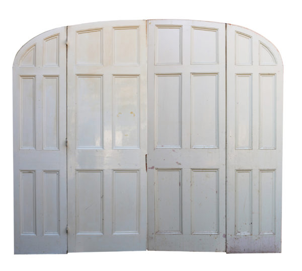 A Set of Four Reclaimed Arched Room Dividing Doors