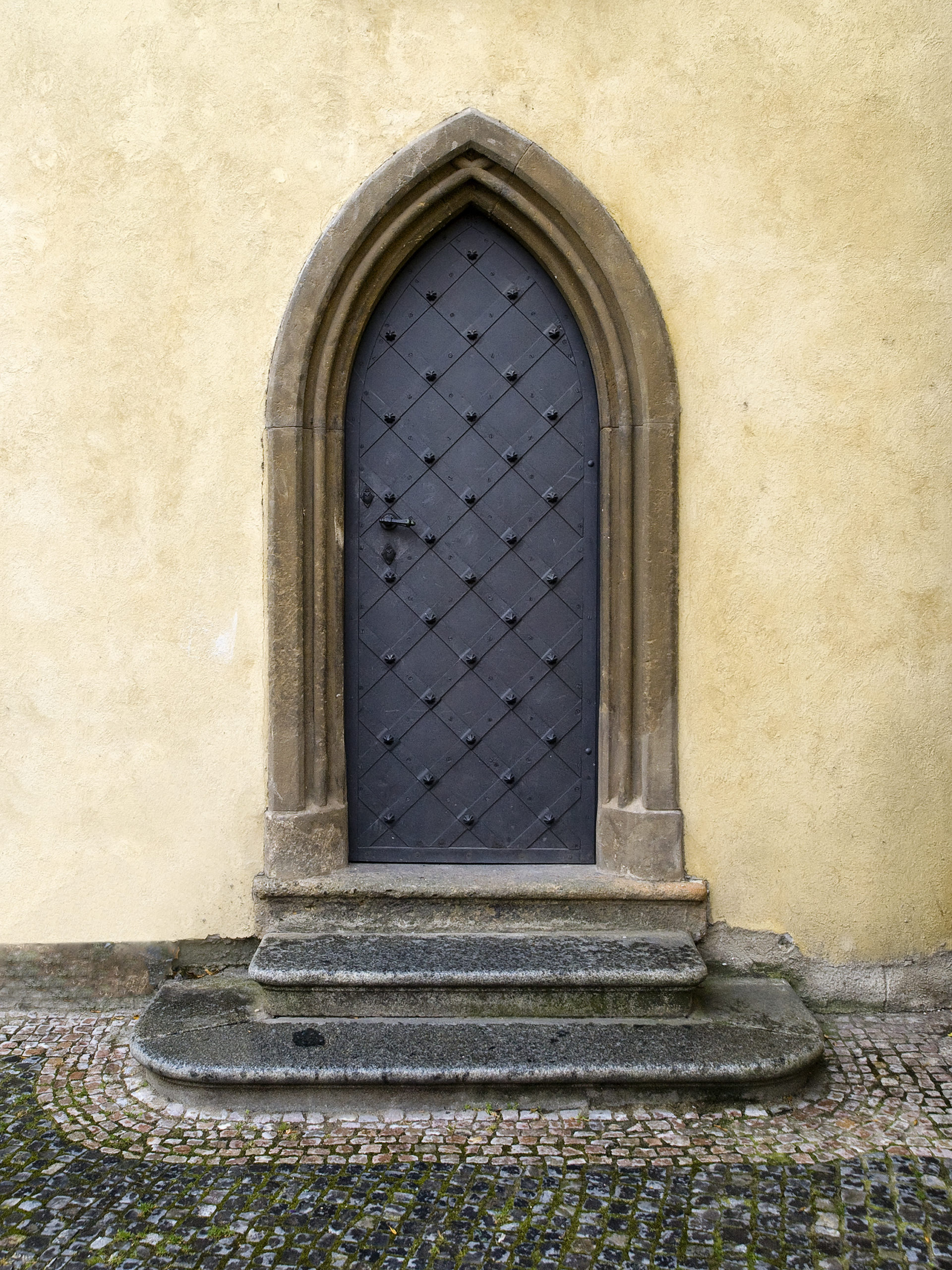 A Georgian Six Panel Oak Door