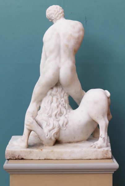 An Antique Marble Statue of Hercules