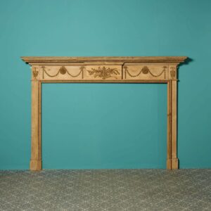 George III Pine & Gesso Fire Surround