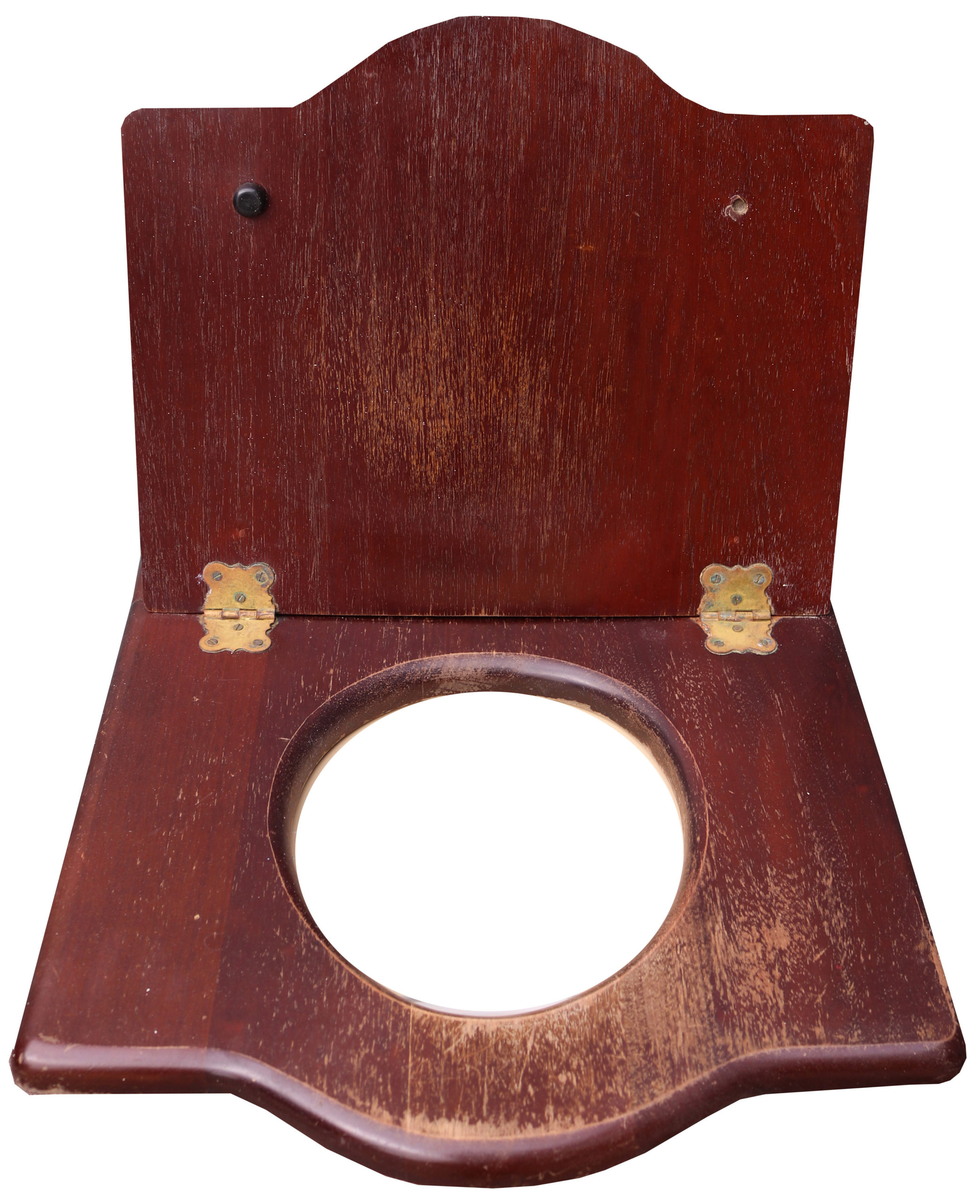 A Victorian Mahogany Toilet Seat Uk Heritage