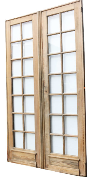 A Pair of Antique Glazed Double Doors