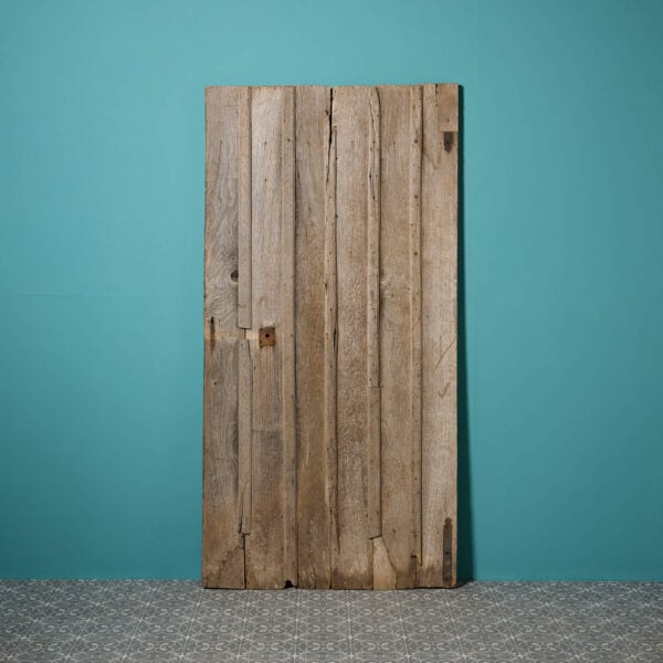 Antique Oak Rustic Farmhouse Plank Door
