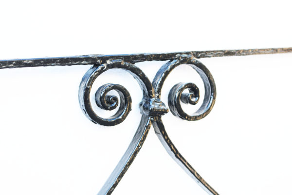 Two Antique Wrought Iron Railings