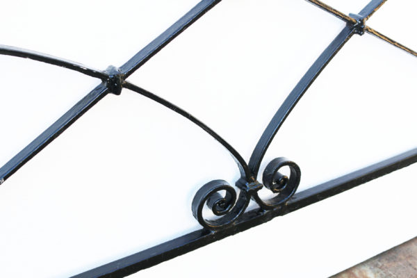 Two Antique Wrought Iron Railings