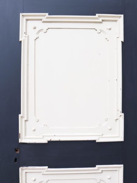 An Antique Two Panel Reclaimed Pine Door