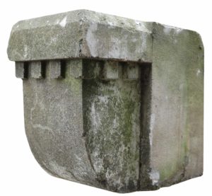 Set of 10 Antique Limestone Corbels