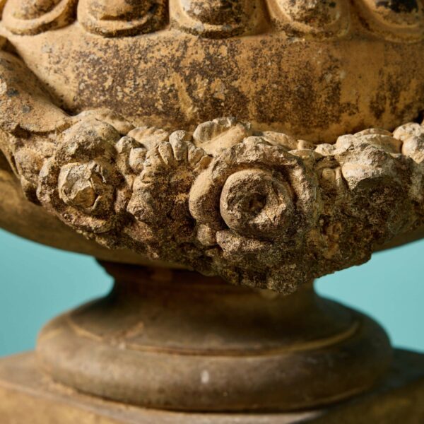Antique Doulton Lambeth Terracotta Garden Urn